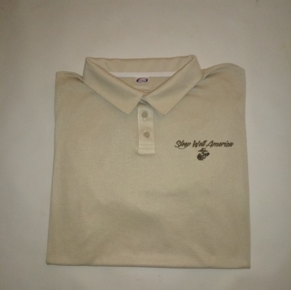 Vapor Apparel U.S. Marine POLO SHIRT - Picture 1 of 8